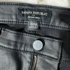 Banana Republic Black Skinny Jean Sz 14